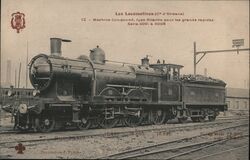 Les Locomotives (d'Orléans) No. 12 Postcard