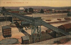 Brive - La Passerelle Postcard