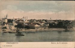 Pernambuco, Bairro de S. Antonio Postcard