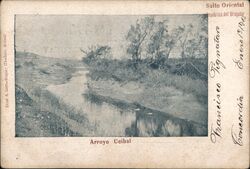 Arroyo Ceibal, Salto Oriental, Uruguay Postcard Postcard Postcard