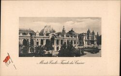 Monte Carlo - Facade du Casino Monaco Postcard Postcard Postcard