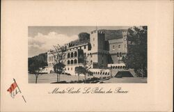 Prince's Palace of Monaco Monte Carlo, Monaco Postcard Postcard Postcard