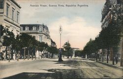 Avenida Alvear, Buenos Aires Postcard