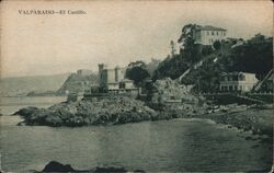 Valparaiso - El Castillo Postcard