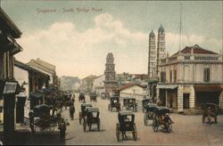 Singapore - South Bridge Road Postcard