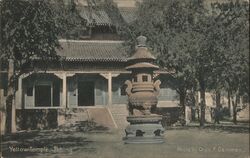 Yellow Temple Peking Beijing, China Chas. F. Gammon Postcard Postcard Postcard