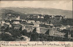 Alhambra - Vista general, Granada, Spain Postcard