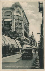 Gath & Chaves Store, Calle Cordoba, Rosario, Argentina Postcard