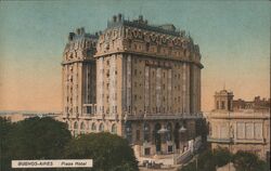 Buenos Aires Plaza Hotel Argentina Postcard