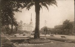 Plaza Mayo, Buenos Aires Postcard