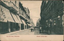 Calle 25 de Mayo, Montevideo, Uruguay Postcard