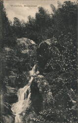 Waterfall, Mokanshan Postcard