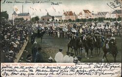 1904 Oktoberfest Parade Munich Germany Postcard