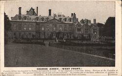 Coombe Abbey, West Front Postcard