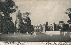 Rugby School from the Close Postcard