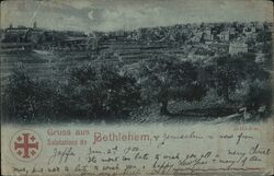 Gruss aus Bethlehem, Jerusalem Postcard