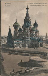 St. Basil's Cathedral, Moscow, Russia Postcard Postcard Postcard