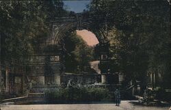 Wien, Schönbrunn, Römische Ruine Postcard