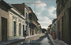 Puerto Cabello, Calle de Colombia Postcard