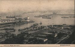 Panorama Reed Soerabaia Surabaya, East Java Indonesia Southeast Asia Postcard Postcard Postcard