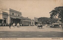 Soerabaia-Kota Train Station Surabaya, East Java Indonesia Southeast Asia Postcard Postcard Postcard