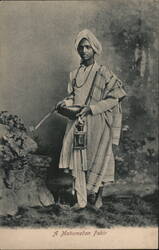 A Mahomedan Fakir Postcard