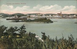 Hamilton and Harbour, Bermuda Postcard