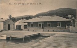 Royal Mail Office, St. Thomas, D.W.I. Postcard