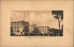 Cairo, Place de l'Opéra Postcard