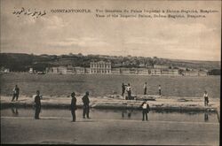 Dolmabahçe Palace, Constantinople Istanbul, Istanbul Turkey Greece, Turkey, Balkan States Postcard Postcard Postcard