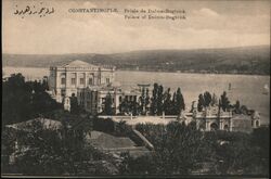 Dolmabahçe Palace, Constantinople Postcard