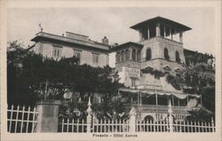 Hotel Aurora, Fiesole, Italy Postcard