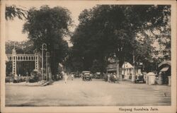 Simpang, Surabaya, Java Postcard