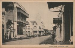 Pasar Besar, Soerabaia, Java Surabaya, East Java Indonesia Southeast Asia Postcard Postcard Postcard