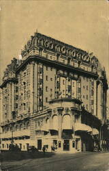 Plaza Hotel, Buenos Aires Postcard