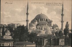 Constantinople. Mosque of the Schah Zade. Turkey Greece, Turkey, Balkan States Postcard Postcard Postcard