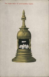 The Tooth Relic of Lord Buddha, Ceylon Kandy, Sri Lanka Southeast Asia Postcard Postcard Postcard