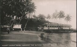 Mount Lavinia Hotel, Bathing Pavilion, Ceylon Sri Lanka Southeast Asia Postcard Postcard Postcard