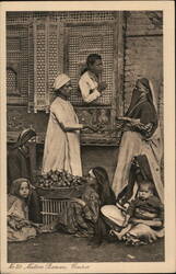 Cairo, Native Bazaar, Egypt Africa Postcard Postcard Postcard