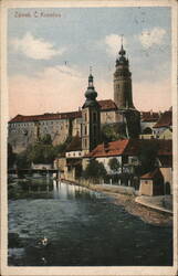 Cesky Krumlov Castle, Bohemia, Czech Republic Postcard