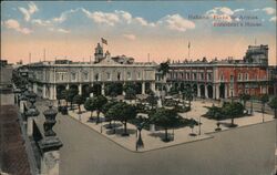 Habana: Plaza de Armas. President's House. Havana, Cuba Postcard Postcard Postcard