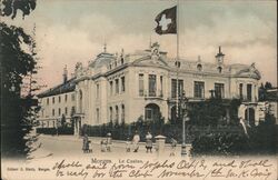 Le Casino, Morges, Switzerland Postcard