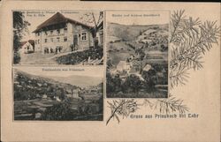 Gruss aus Prinzbach bei Lahr Multi View Postcard Germany Postcard Postcard Postcard