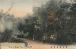 Road to Mogi, Tagami, Nagasaki Postcard