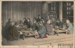 Tea Grading, Japan Postcard