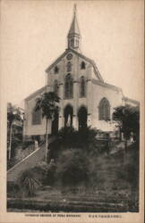 Catholic Church at Oura Nagasaki Japan Postcard Postcard Postcard