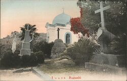 Jinja Nagasaki Cemetery Postcard Postcard