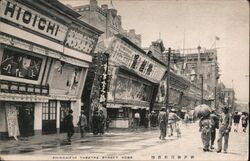 Shinkaichi Theatre Street Kobe Japan Postcard Postcard Postcard