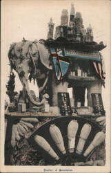 Elephant Display, Shizuoka Products Postcard