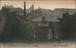 Mitsubishi Dock-yard No. 2, Nagasaki Postcard